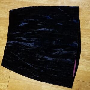 VTG Cache crushed velvet skirt size 10